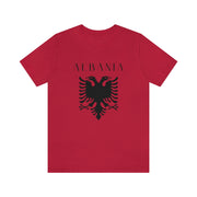 Albanian Eagle T-Shirt - Patriotic Albania Emblem Tee, Unisex Cotton Shirt, Cultural Heritage Apparel, Adult & Youth Sizes